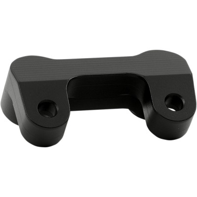 Adaptor negru pentru ghidon T-Bar LA CHOPPERS LA-7415-10B