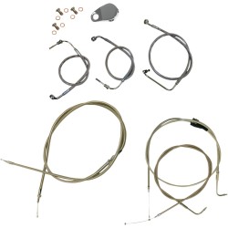 Set de cabluri pentru ghidon ape de 15-17 Set de cabluri pentru ghidon ape de 15-17