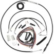 Set de cabluri și linii de frână din vinil negru pentru ghidoane ape hangers de 18