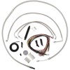 Set de cabluri și linii de frână din oțel inoxidabil lustruit pentru 15
