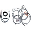 Set de cabluri și linii de frână din oțel inoxidabil lustruit pentru 15 Set de cabluri și linii de frână din oțel inoxidabil lustruit pentru 15
