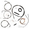 Set cabluri și furtunuri de frână midnight black pentru ghidoane ape hangers de 15