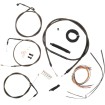 Set cabluri și furtunuri de frână midnight black pentru ghidoane ape hangers de 15 Set cabluri și furtunuri de frână midnight black pentru ghidoane ape hangers de 15