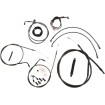 Set de cabluri și linii de frână midnight black pentru ghidoane ape hangers de 12 Set de cabluri și linii de frână midnight black pentru ghidoane ape hangers de 12