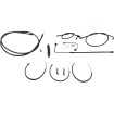 Cablu pentru ghidon/linie de frână și ambreiaj/seturi și componente / oțel inoxidabil / negru LA CHOPPERS LA-8151KT2B-13M Cablu pentru ghidon/linie de frână și ambreiaj/seturi și componente / oțel inoxidabil / negru LA CHOPPERS LA-8151KT2B-13M thumb