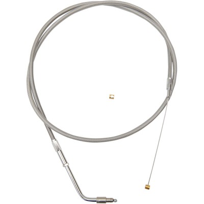 Cablu de accelerație din oțel inoxidabil pentru ghidoane ape hangers de 12 Cablu de accelerație din oțel inoxidabil pentru ghidoane ape hangers de 12