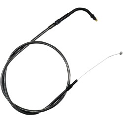 Cablu de accelerație midnight stainless pentru ghidoane ape hangers de 12 Cablu de accelerație midnight stainless pentru ghidoane ape hangers de 12