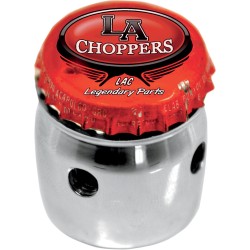Capac pentru butonul de sufocare top-choke cromat HD LA CHOPPERS LA-7608-01 Capac pentru butonul de sufocare top-choke cromat HD LA CHOPPERS LA-7608-01
