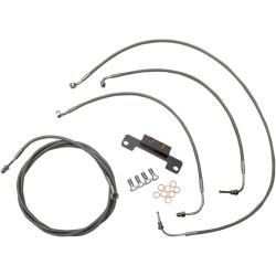 Set standard de cabluri împletite din oțel inoxidabil pentru ghidon/linii de frână pentru 12 Set standard de cabluri împletite din oțel inoxidabil pentru ghidon/linii de frână pentru 12