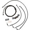 Set standard midnight cu cablu împletit/furtun de frână pentru ghidon pentru 18 Set standard midnight cu cablu împletit/furtun de frână pentru ghidon pentru 18