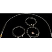 Set cabluri/furtunuri de frână pentru ghidon - ghidoane standard Ape Hanger - vinil negru LA CHOPPERS LA-8059KT-08B Set cabluri/furtunuri de frână pentru ghidon - ghidoane standard Ape Hanger - vinil negru LA CHOPPERS LA-8059KT-08B thumb