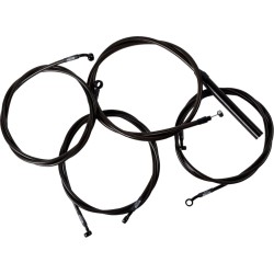 Set de cabluri/linii de frână pentru ghidon - complet - ghidoane de 15 Set de cabluri/linii de frână pentru ghidon - complet - ghidoane de 15