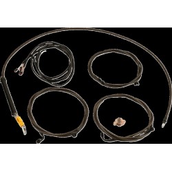 Set cabluri - mânere standard - Midnight LA CHOPPERS LA-8059KT3-08M