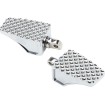 Scărițe din aluminiu County - nouă clemă - crom LA CHOPPERS LA-P100-01C thumb