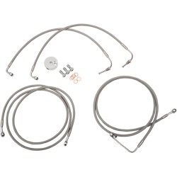 Furtunuri de frână din oțel inoxidabil pentru modele APE BARS ABS de 12-14 Furtunuri de frână din oțel inoxidabil pentru modele APE BARS ABS de 12-14