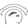 Furtun de frână midnight stainless pentru 15
