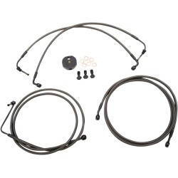 Furtun de frână midnight stainless pentru 12