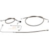 Set cabluri pentru ghidon/furtun frână și ambreiaj/seturi de cabluri și componente / oțel inoxidabil / natural LA CHOPPERS LA-8151B13