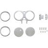 Suport pentru instrumente de măsurare - dublu - crom LA CHOPPERS LA-7397-02C