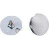 Capace oglinzi cromate SG 23+ LA CHOPPERS LA-9001-02