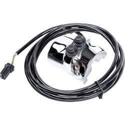 Ghidon cromat cu montaj de control LEGEND SUSPENSIONS 2106-0406 Ghidon cromat cu montaj de control LEGEND SUSPENSIONS 2106-0406