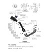 Sistem de evacuare complet negru LV-10 ALTE 15272FBU thumb