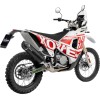 Tobă de eșapament KOVE 450 RALLY LOW / HIGH BLK ALTE 14449EBU