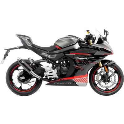 Tobă de eșapament GP CORSA BLACK CF MOTO 450 SS SR ALTE 15505BU