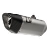 LV-14R din oțel inoxidabil slip-on amortizor ECE ALTE 15614