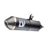 Tobă de eșapament X-FIGHT din carbon ALTELE 17003
