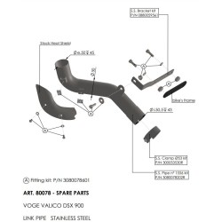 Tub de legătură ALTE 80078 Tub de legătură ALTE 80078