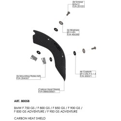 Scut termic carbon ALTELE 80058
