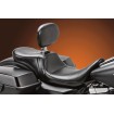 Șa DAYTONA 2-Up netedă cu spătar pentru pilot neagră LE PERA LK-567BR Șa DAYTONA 2-Up netedă cu spătar pentru pilot neagră LE PERA LK-567BR thumb