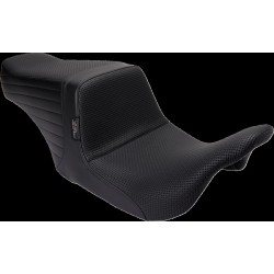 Șa Tailwhip - față cu textură împletită - negru LE PERA LKU-587BW Șa Tailwhip - față cu textură împletită - negru LE PERA LKU-587BW