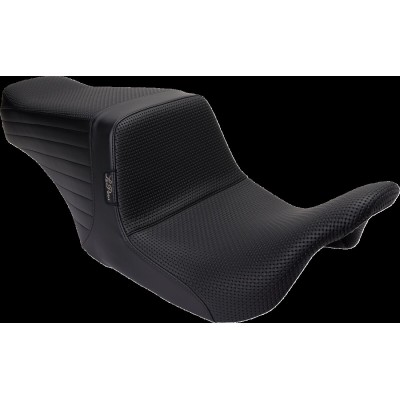 Șa Tailwhip - față cu textură împletită - negru LE PERA LKU-587BW Șa Tailwhip - față cu textură împletită - negru LE PERA LKU-587BW