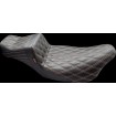 Șa Tailwhip Daddy Long Legs - Double Diamond cu ață culoare castan - FLH/FLT '08-'23 LE PERA LK-587DLDD-CHET thumb