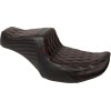 Șa TAILWHIP roșie DOUBLE DMD 23,24 FLHXSE/FLTRXSE LE PERA LV-587DD-R01