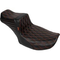 Șa TAILWHIP DLL BURNT ORG DBL DMD 23,24 FLHXSE/FLTRXSE LE PERA LV-587DLDD-OB4