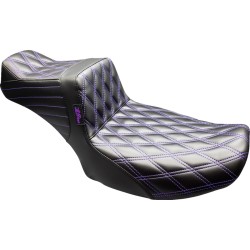 Șa Tailwhip Daddy Long Legs - negru/mov cu cusături diamant duble LE PERA LV-587DLDD-P01 Șa Tailwhip Daddy Long Legs - negru/mov cu cusături diamant duble LE PERA LV-587DLDD-P01