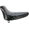 Șa bare bones diamond stitch black LE PERA LN-007DM