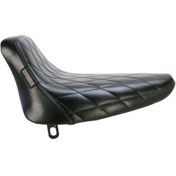 Șa bare bones diamond stitch black LE PERA LN-007DM