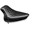 Șa bare bones diamond stitch black LE PERA LX-007DM