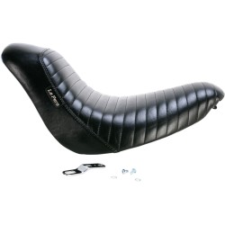 Șa bare bones pleated black LE PERA LK-007PT