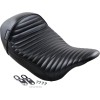 Șa stubs cafe solo pleated black LE PERA LK-427PT