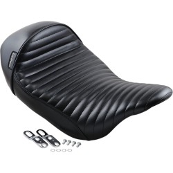 Șa stubs cafe solo pleated black LE PERA LK-427PT