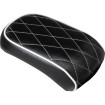 Perna pentru pasager Bare Bones - diamant - negru cu cusătură albă - FL LE PERA LXE-007PDMWTP Perna pentru pasager Bare Bones - diamant - negru cu cusătură albă - FL LE PERA LXE-007PDMWTP thumb