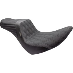 Șa Tailwhip - dublu romboidală cu bandă antiderapantă - neagră LE PERA LYR-580DDGP