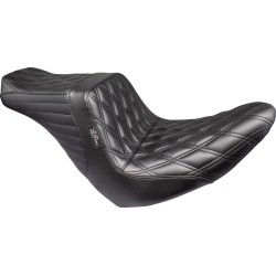 Șa Tailwhip - față dublu diamant - negru LE PERA LYRU-580DD