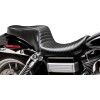 Șa CHEROKEE 2-UP cusătură plisată neagră LE PERA LN-023PT