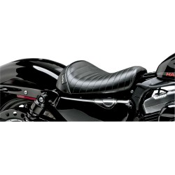 Șa bare bones lt solo pleated black LE PERA LK-006PT